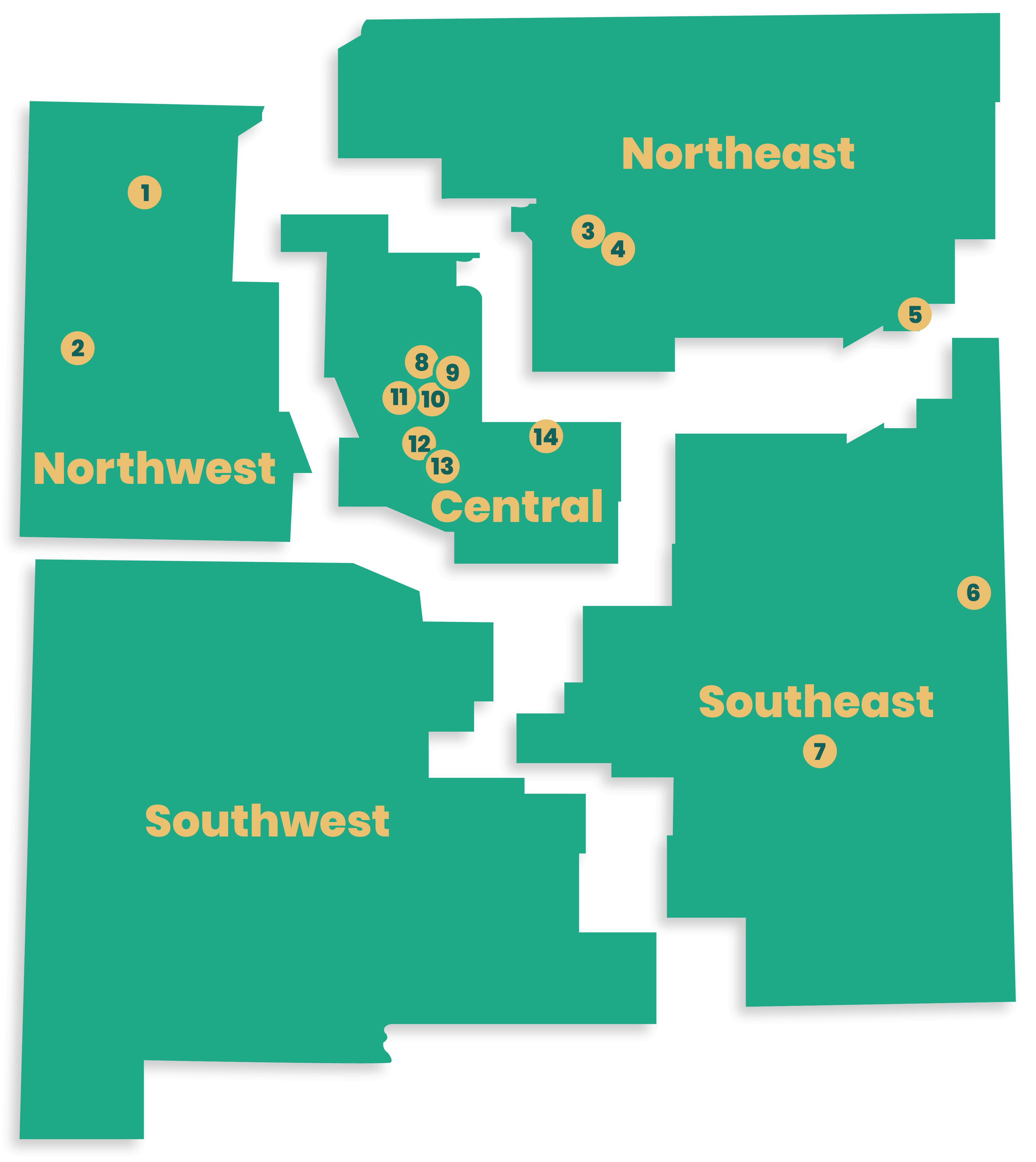 New Mexico Map 